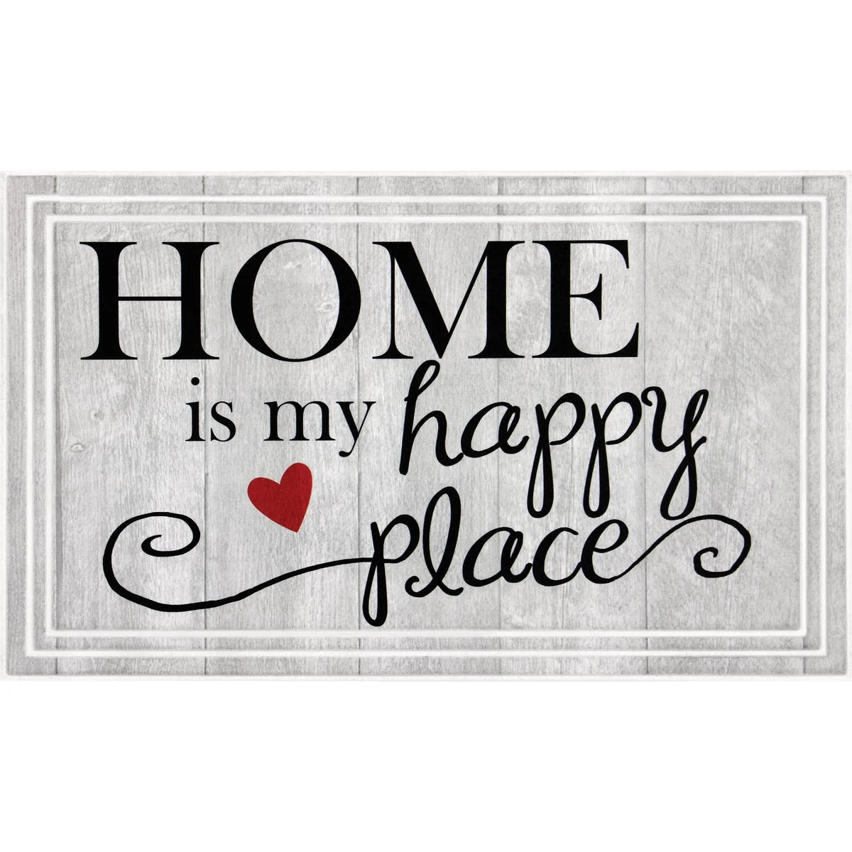 Fast Apache Fashionables Home is My Happy Place Door Mat Unique