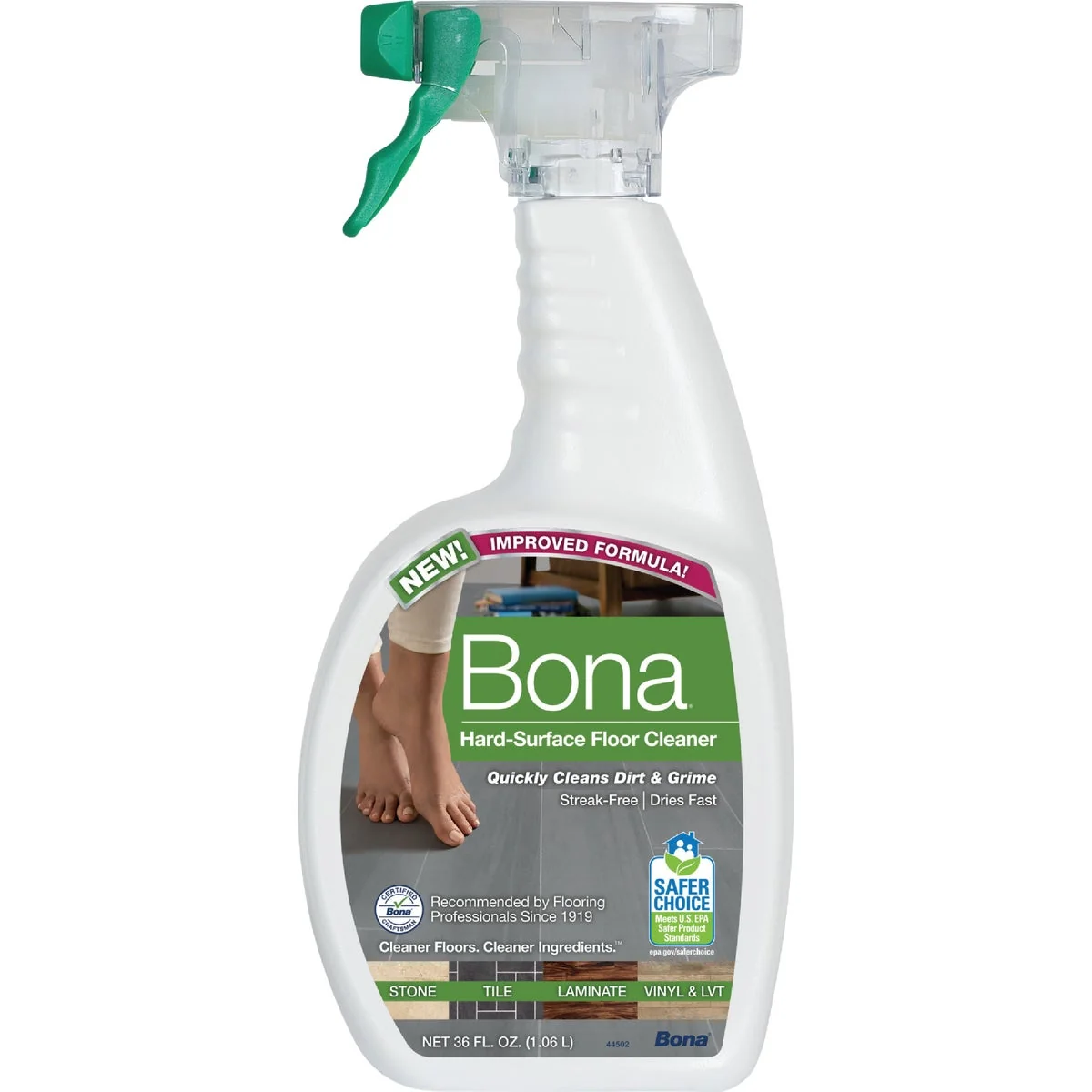 Original Bona 36 Oz. Stone Tile Laminate Floor Cleaner User-Friendly