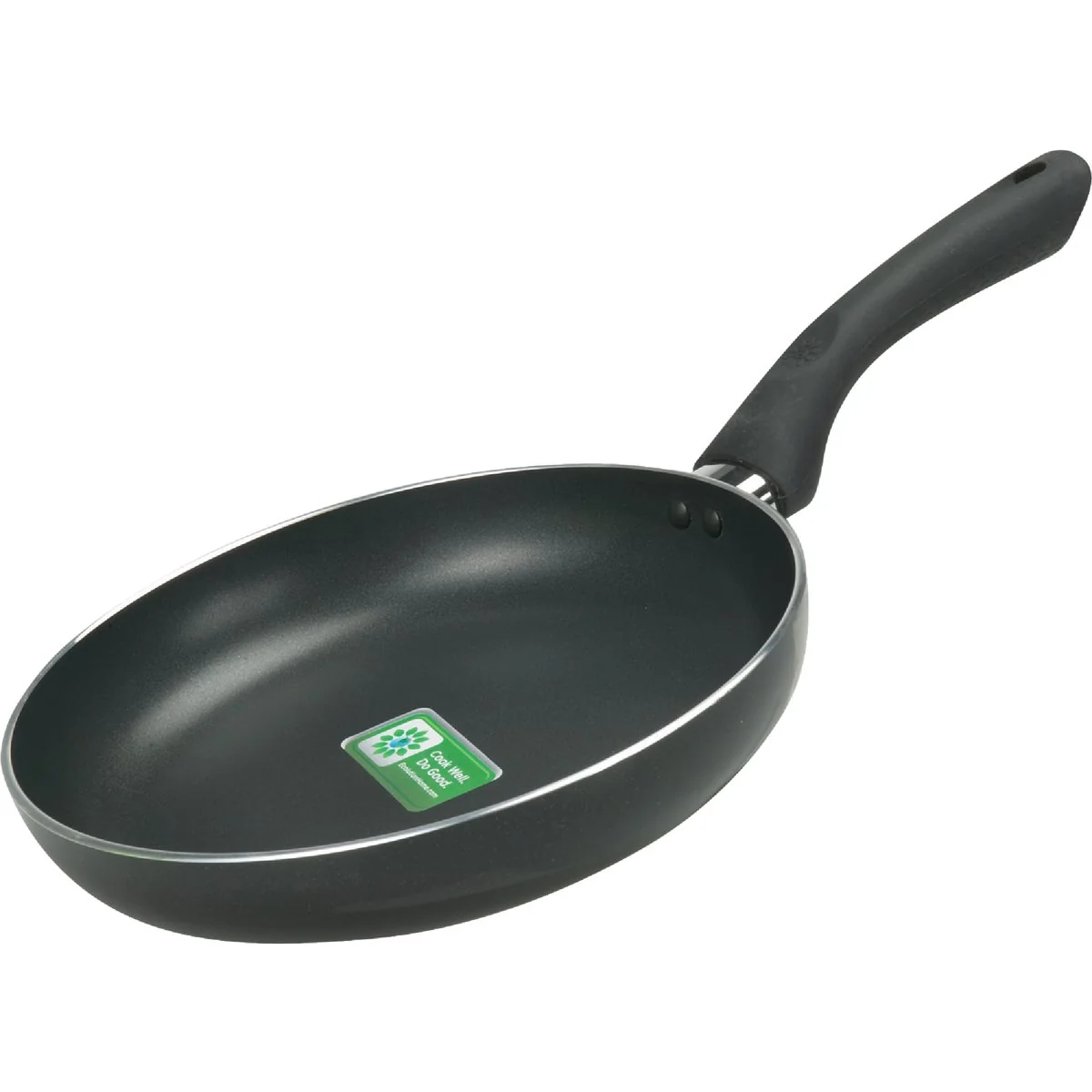 Healthy Ecolution Artistry 9.5 In. Black Aluminum Non-Stick Fry Pan Pure