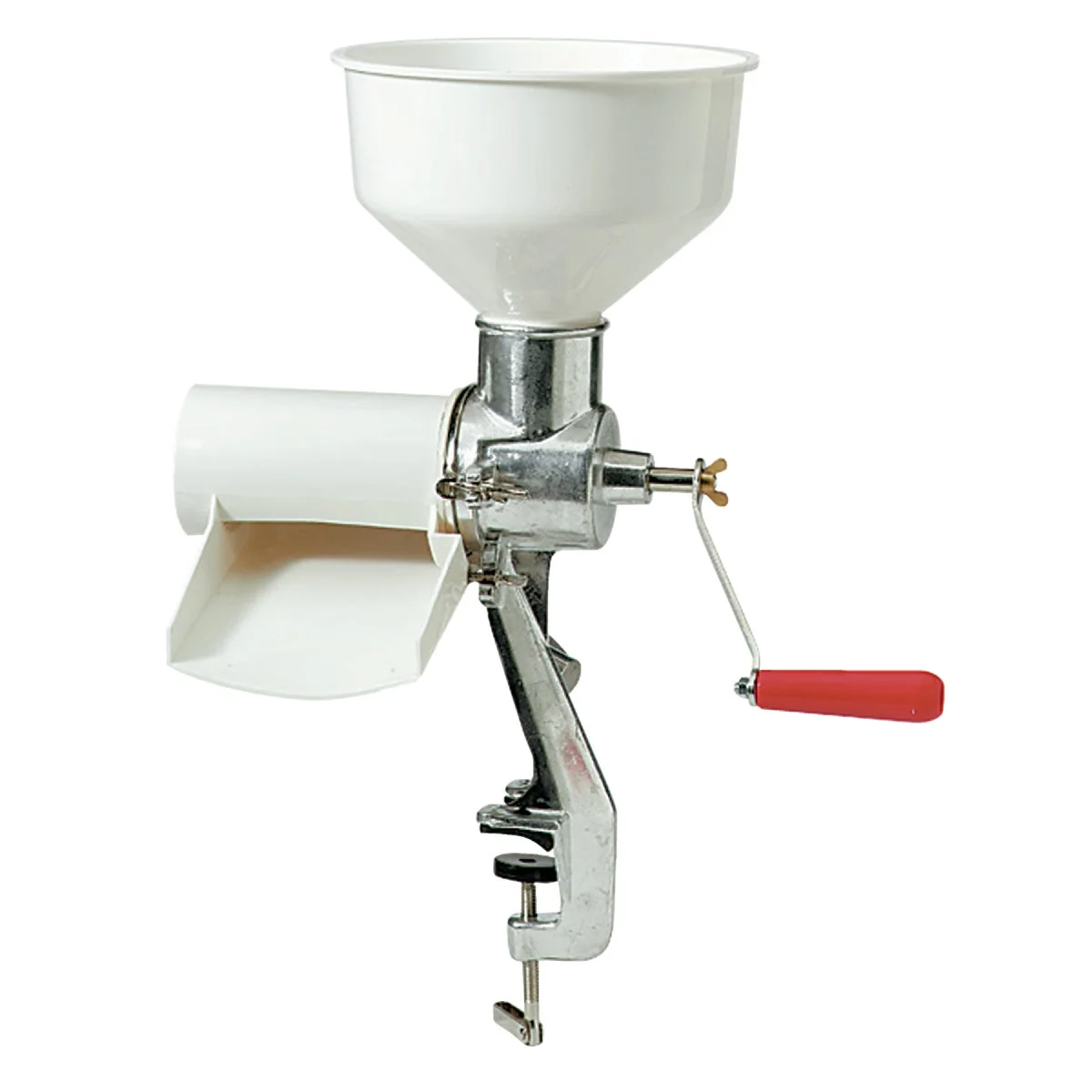 Comfortable Sauce Master Manual Clamp-On Vegetable Fruit Strainer Reusable