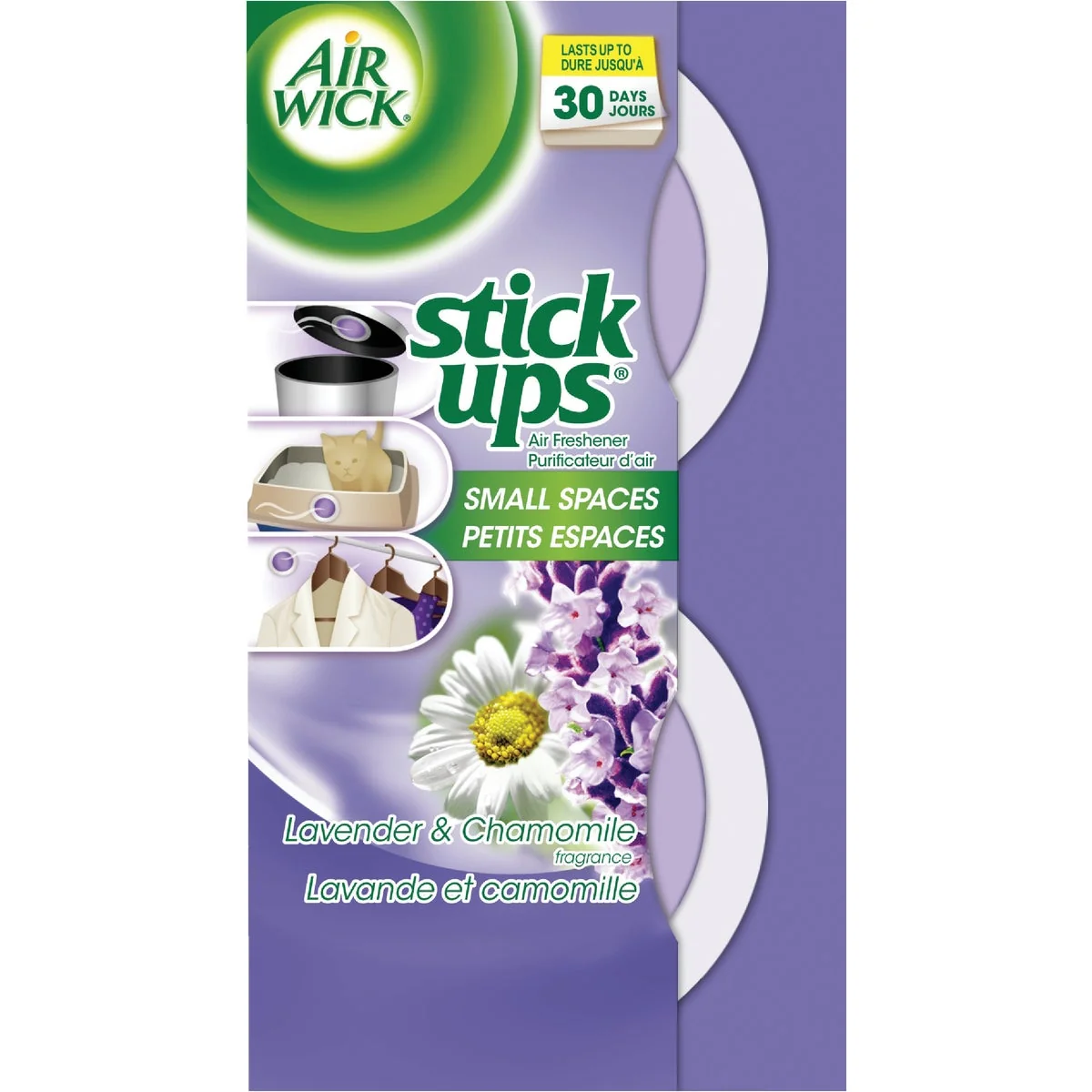Prestigious Air Wick Stick Ups Fresh Water Small Spaces Solid Air Freshener 2-Count Genuine