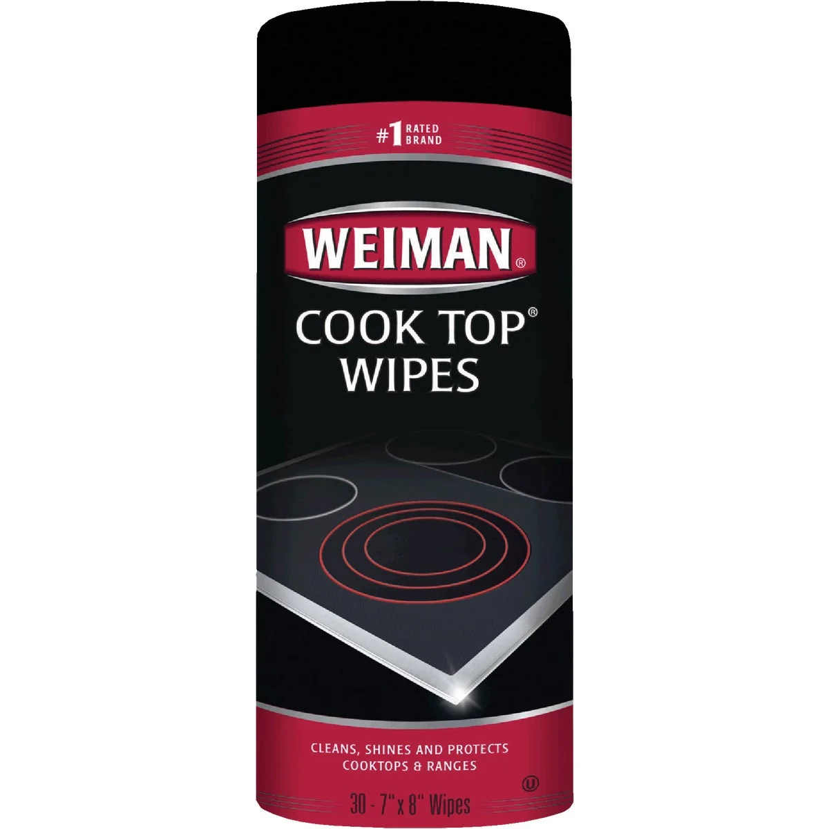 Excellent Weiman 7 In. x 8 In. Cook Top Cleaning Wipe 30 Count Green