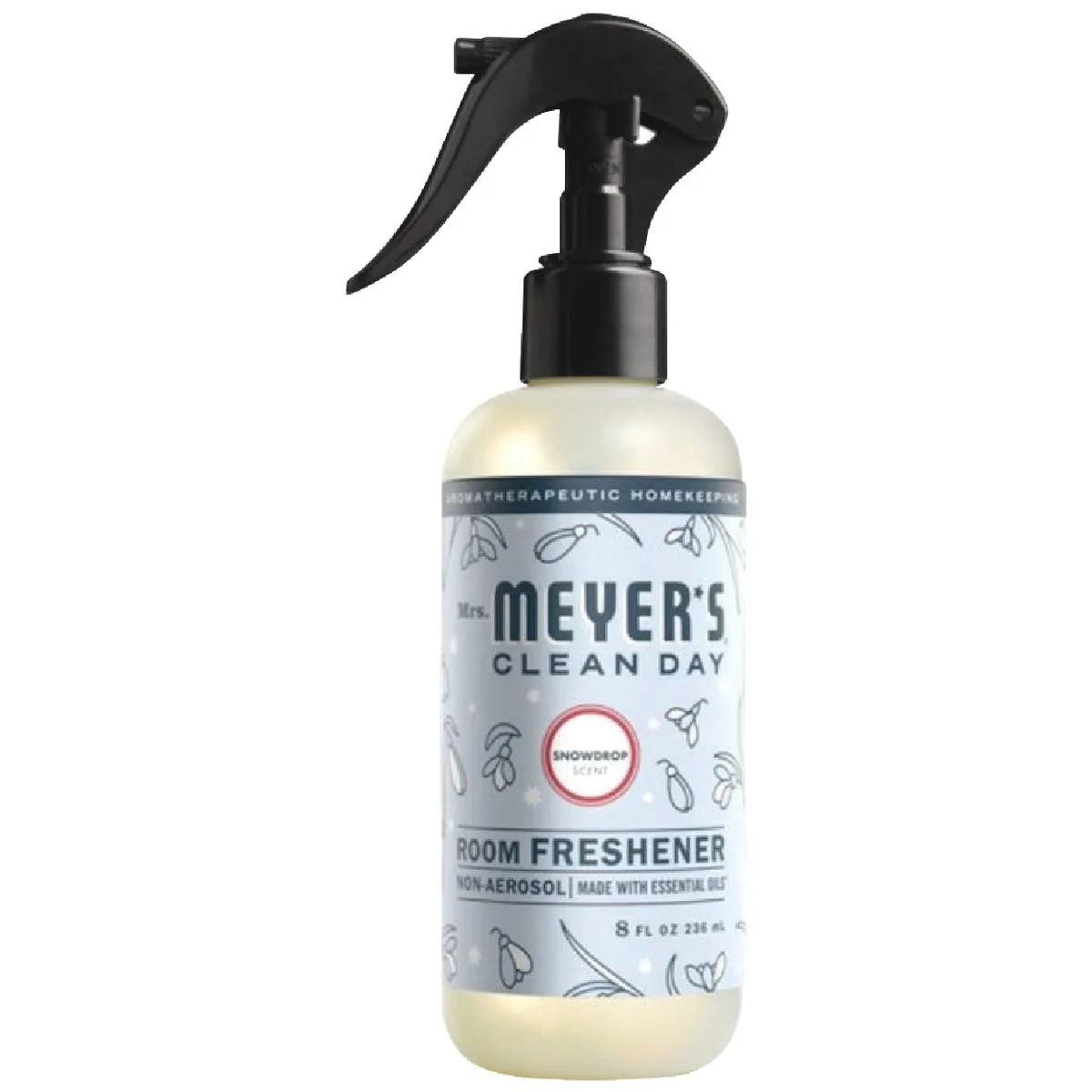 Breathable Mrs. Meyer’s Clean Day 8 Oz. Snowdrop Non-Aerosol Spray Air Freshener Authentic