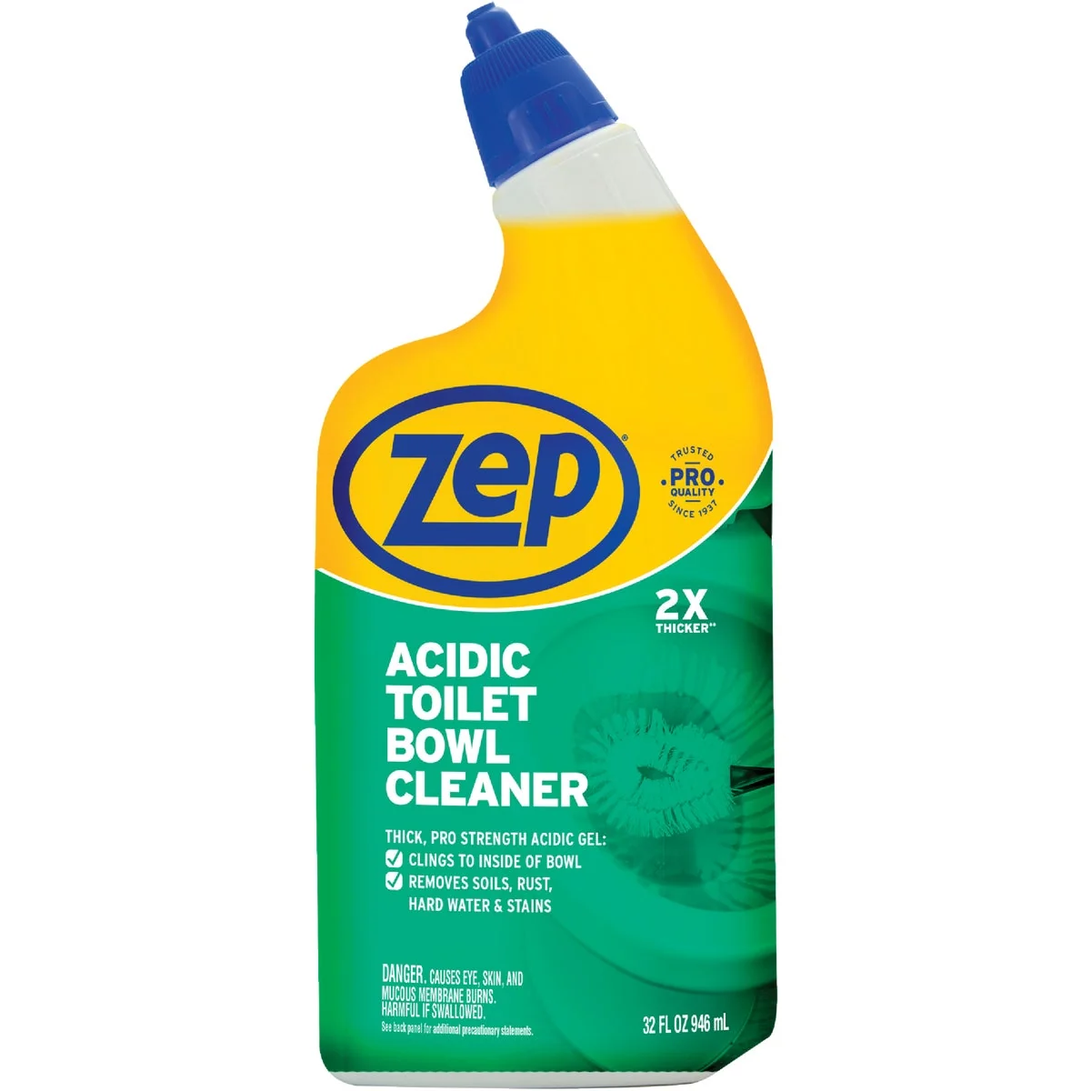 Fine Zep 32 Oz. Acidic Gel Toilet Bowl Cleaner Outstanding
