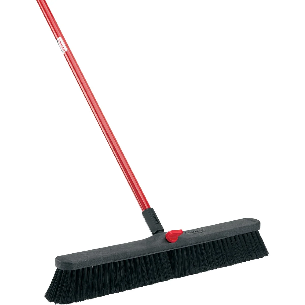 Elegant Libman 24 In. W. x 64 In. L. Steel Handle Smooth Surface Push Broom Premium Material