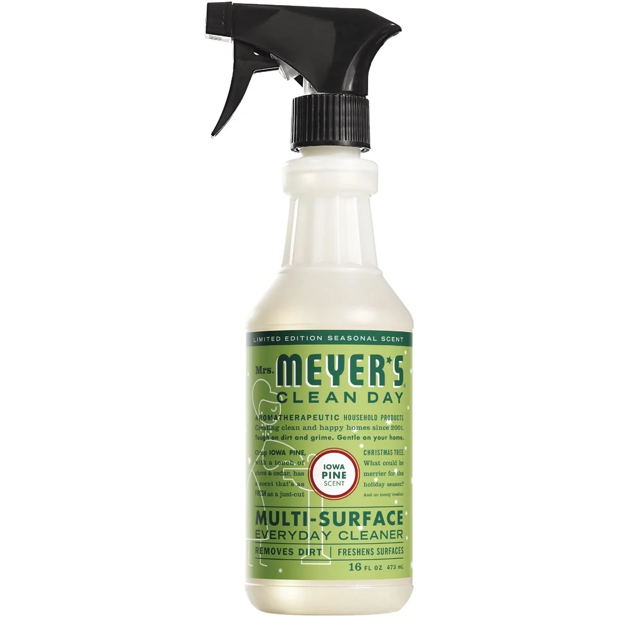 Smooth Mrs Meyer’s Clean Day 16 Oz. Iowa Pine Multi-Surface Cleaner Contemporary