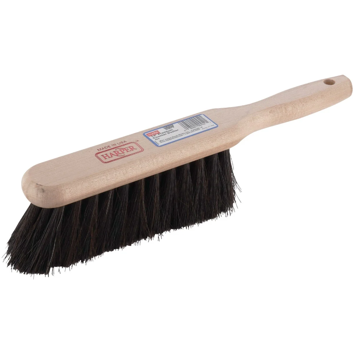 Reliable Harper 8 In. Horsehair Poly Mix Bristle Dust Brush Traditional