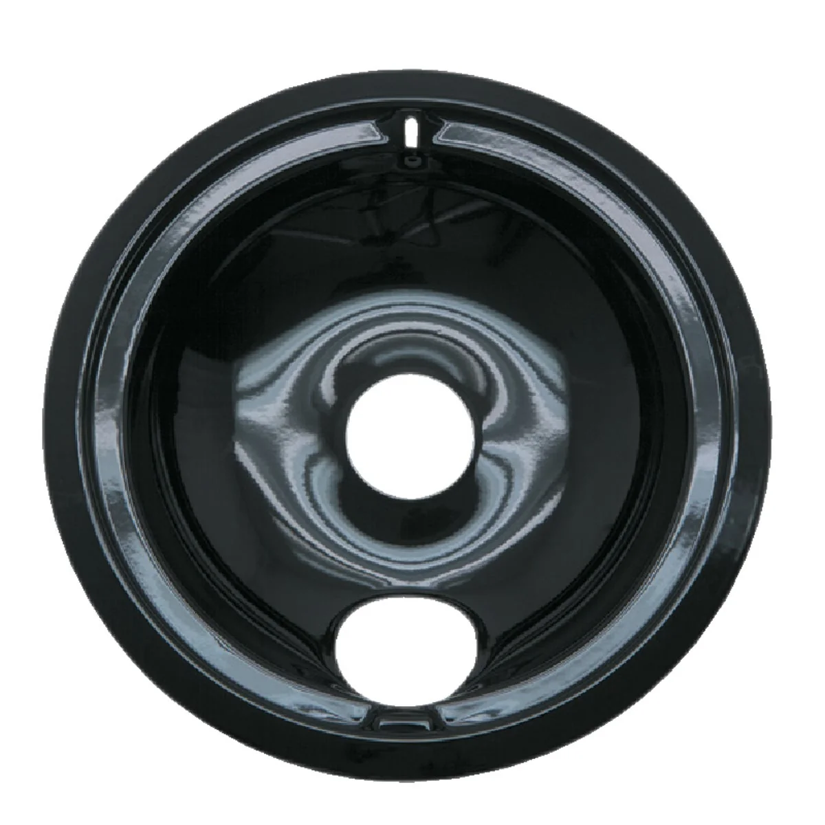 Powerful Range Kleen Electric 6 Style B Round Black Drip Pan Consistent