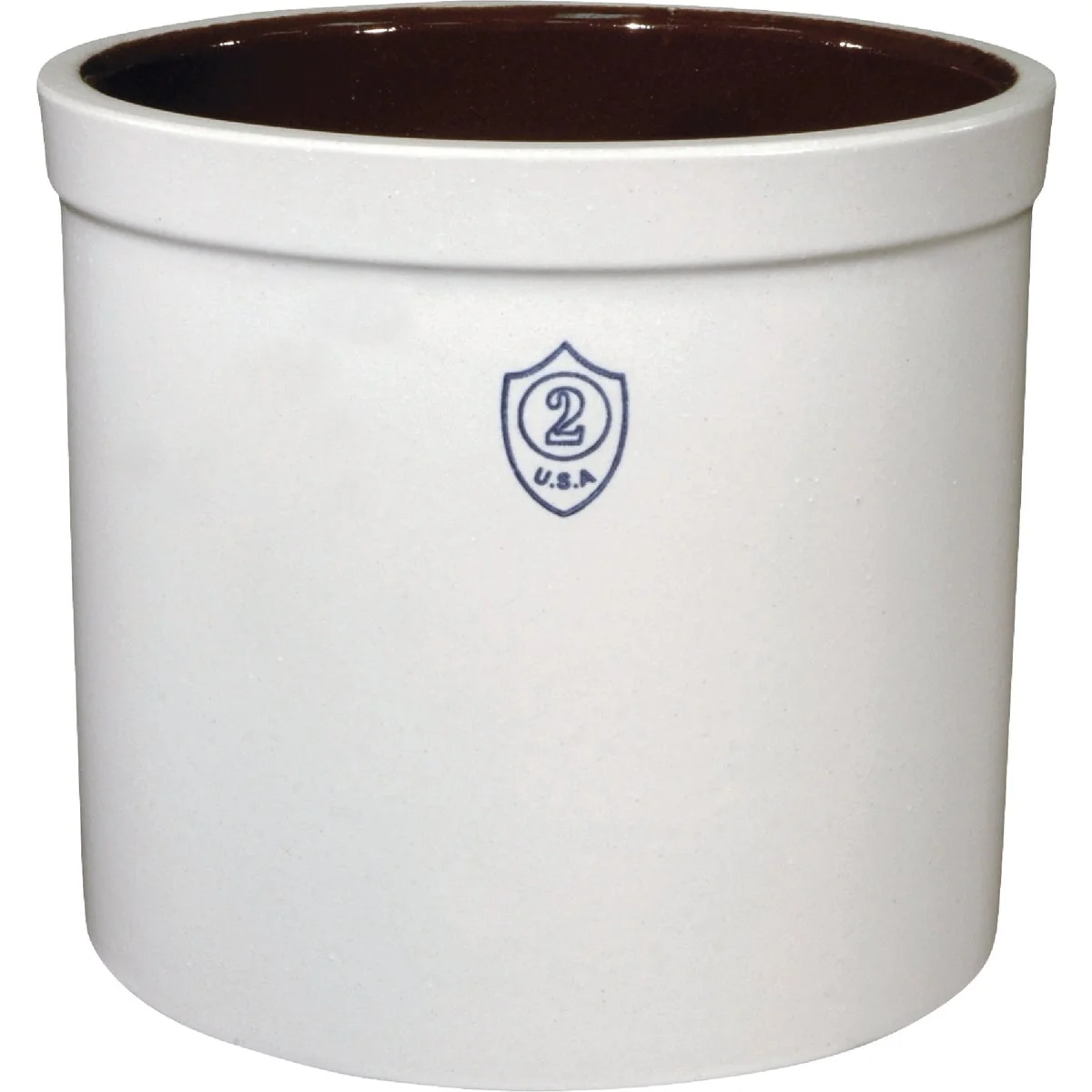 Crafted Ohio Stoneware 2 Gal. Crock Enhanced