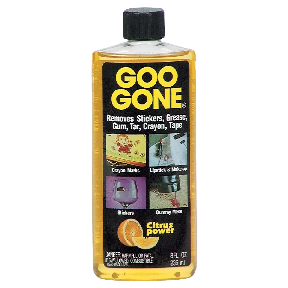 Official Goo Gone 8 Oz. Adhesive Remover First-Class