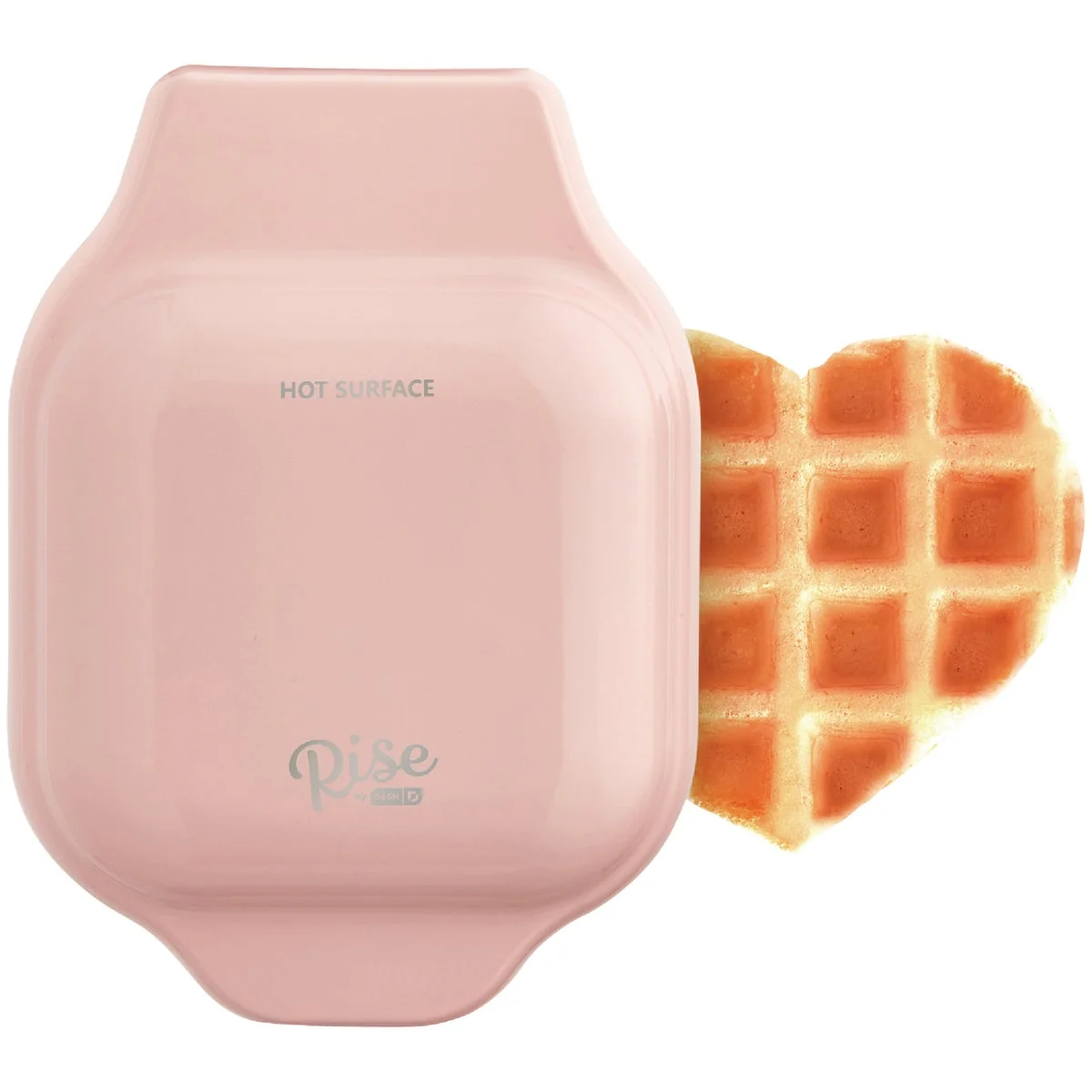 Reliable Rise By Dash 4 In. Heart Mini Waffle Maker Efficient
