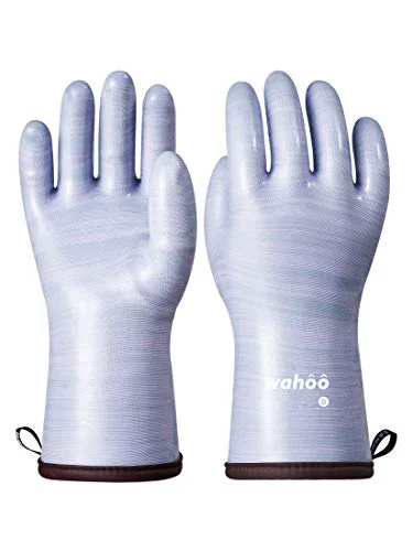 Stylish LANON Wahoo Liquid Silicone Oven Mitts Minimalist