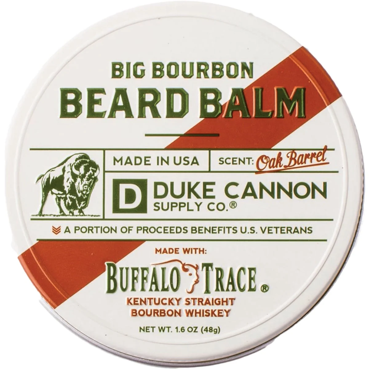 Smooth Duke Cannon 1.6 Oz. Big Bourbon Beard Balm Comfortable