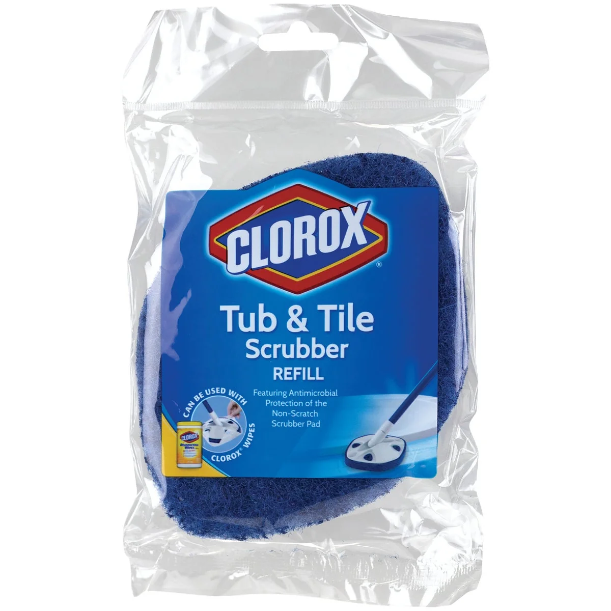 Soft Clorox Extendable Tub Tile Scrubber Refill Sophisticated