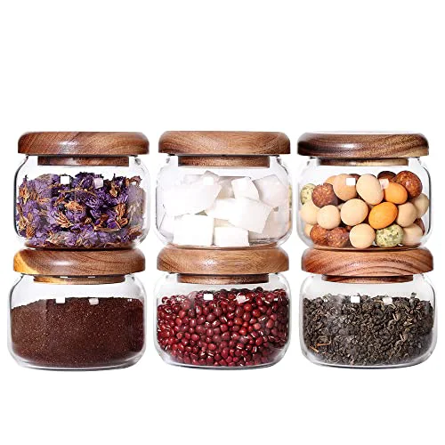 Environmentally Friendly Kitchen Canisters Set of 6 Advanced