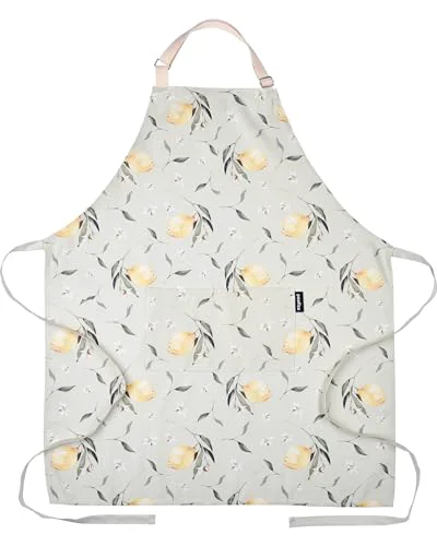 Versatile Premium Adjustable Cooking Colored Aprons for Women with Pockets Carefully Designed