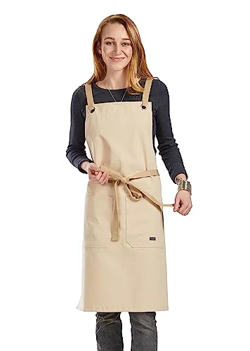 Crafted Crossback Kitchen Apron for Cooking Exceptional