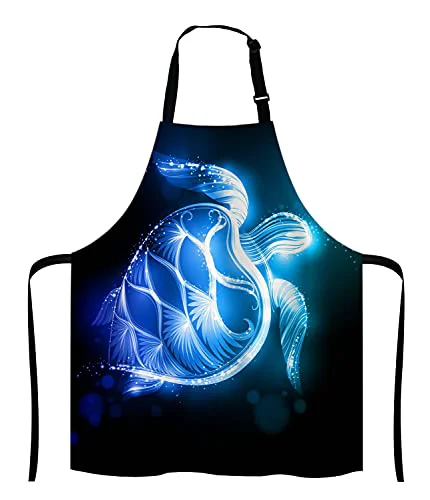Solid Ocean Turtle Apron for Women and Men World-Class