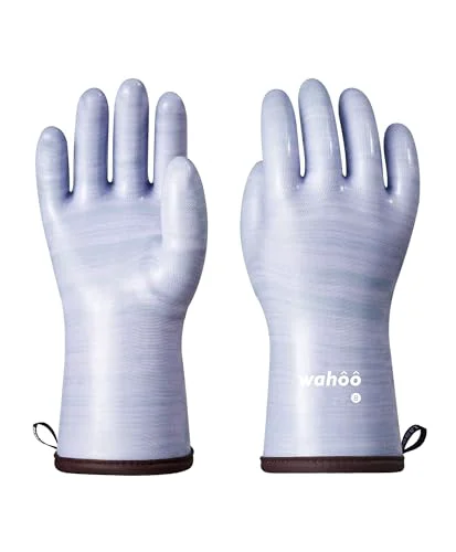 Optimized wahoo 12 Inch Liquid Silicone Oven Mitts Proven