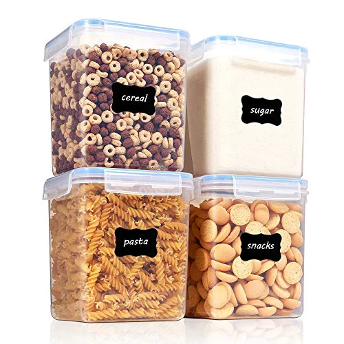 Original 2.5L 84.5oz Food Storage Containers 4 Count Excellent