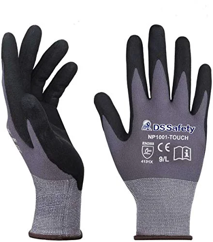 Convenient NP1001 Nitrile Work Gloves 12 Count Expertly Made