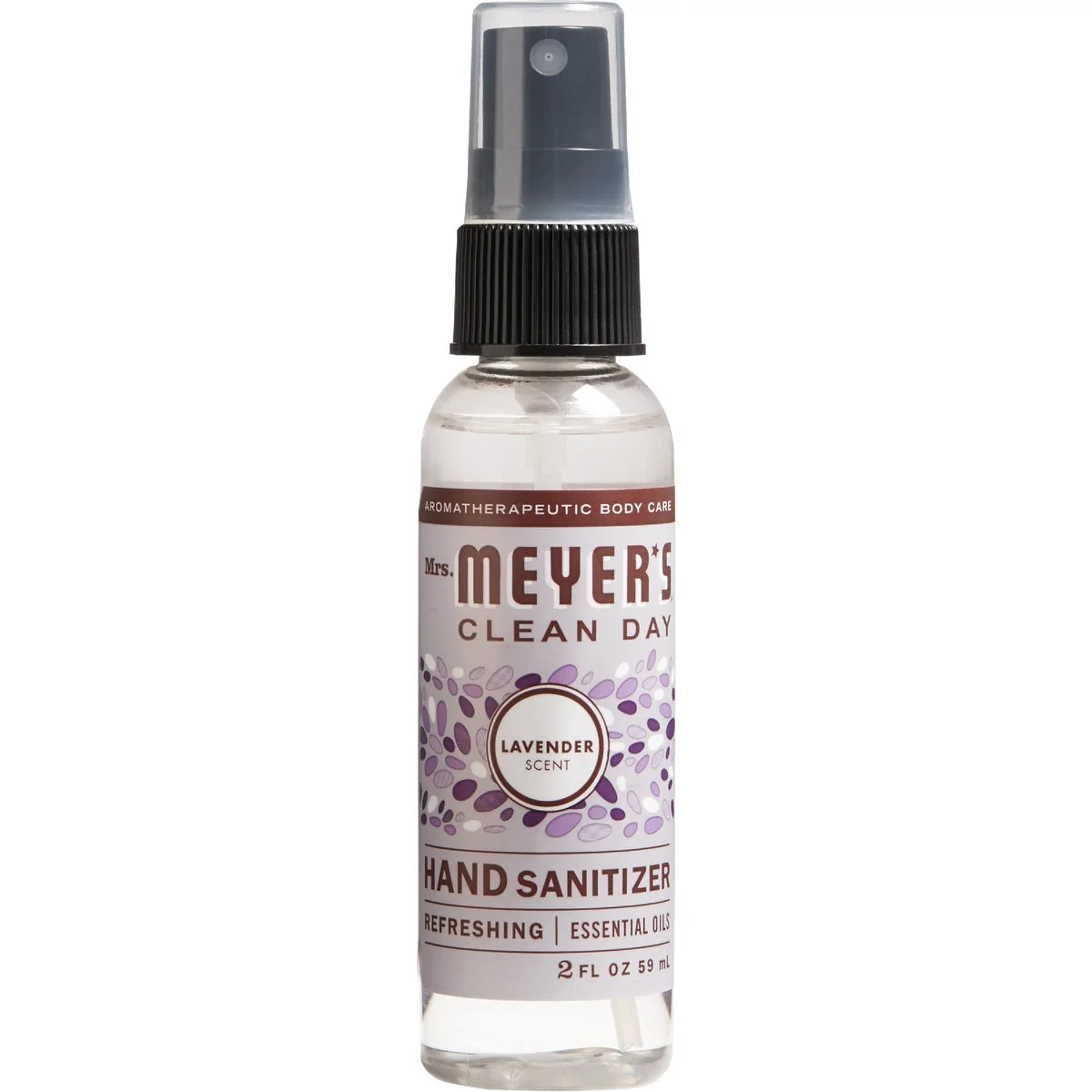 Detailed Mrs. Meyer’s Clean Day 2 Oz. Lavender Hand Sanitizer Smooth