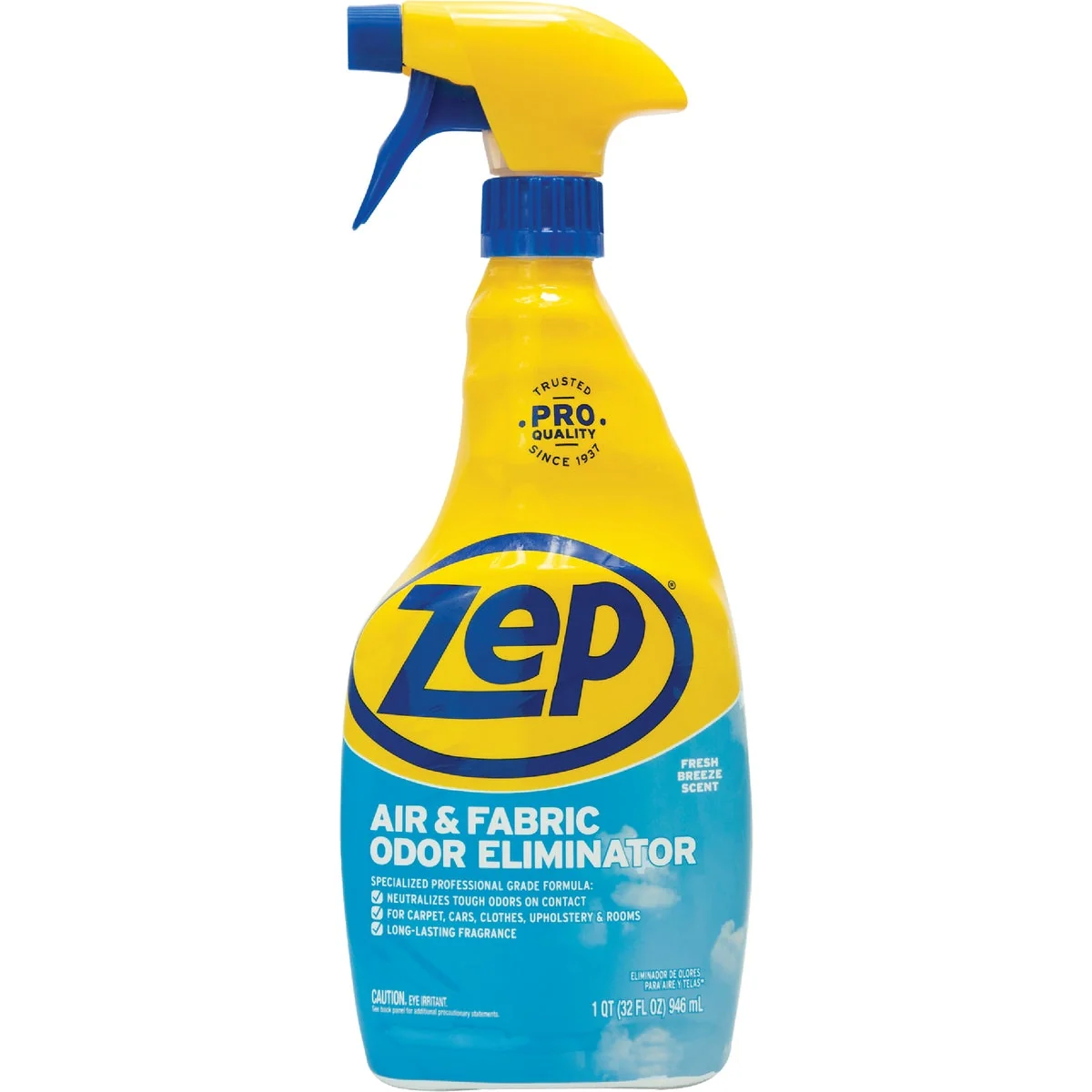 Reusable Zep Commercial 32 Oz. Fresh Breeze Fabric Air Sanitizer Fashionable