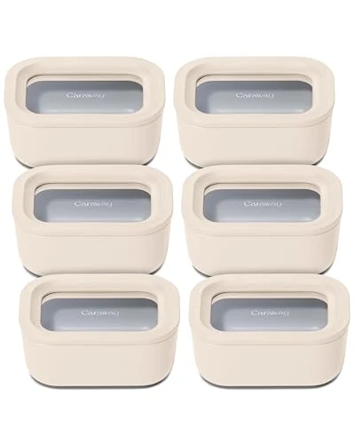 Trendy 6 Piece Food Storage Container Set 6 Count Recyclable