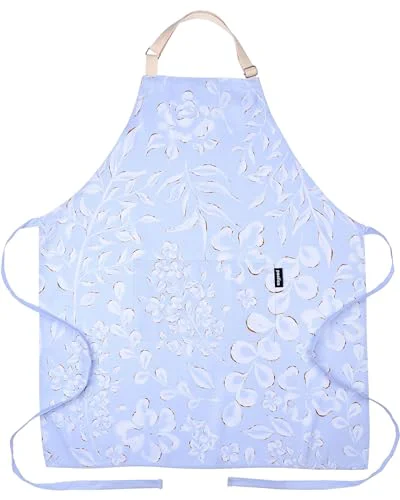 Functional Premium Adjustable Cooking Colored Aprons for Women with Pockets Consistent