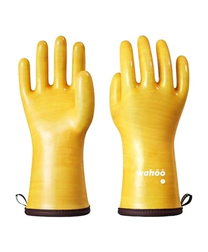 Contemporary wahoo 12 Inch Liquid Silicone Oven Mitts Authentic
