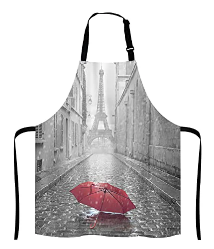 Organic Paris France Apron Traditional