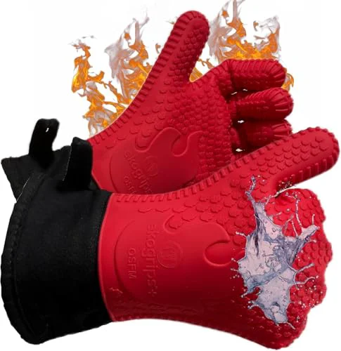 Genuine Ekogrips Plus Oven Gloves with Fingers 2 Count Modern