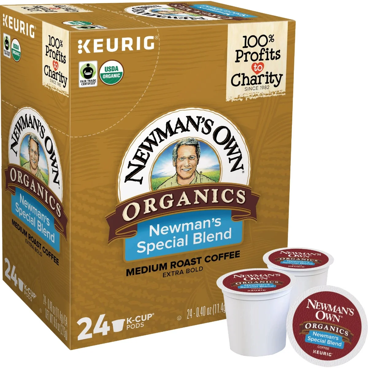 Traditional Keurig Newman’s Own Organics Special Blend K-Cup 24-Pack High-Performance