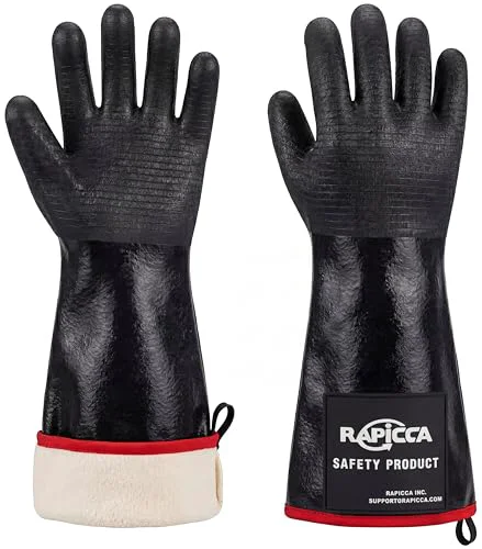Comfortable BBQ Grill Gloves 2 Count Fast