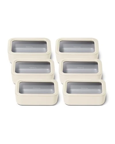 Quality 6 Piece Glass Food Storage Set with Lids 6 Count Trusted