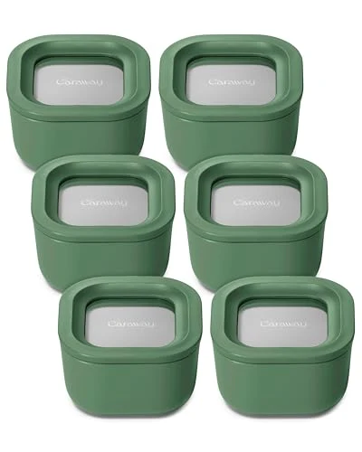 High-Grade 6 Piece Food Storage Container Set 6 Count Recyclable