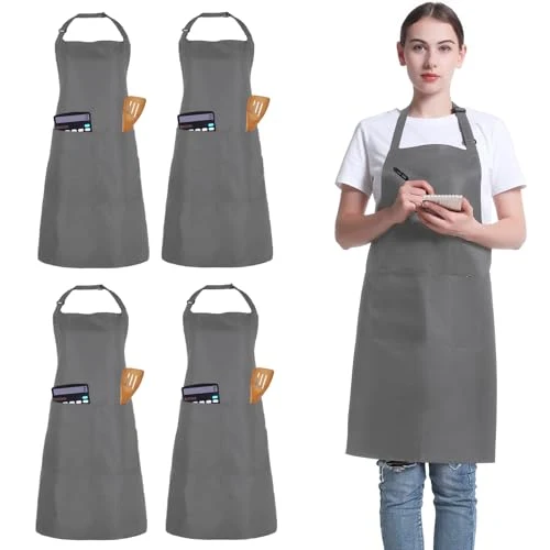 Trusted 4 Pack Chef Apron 4 Count Advanced