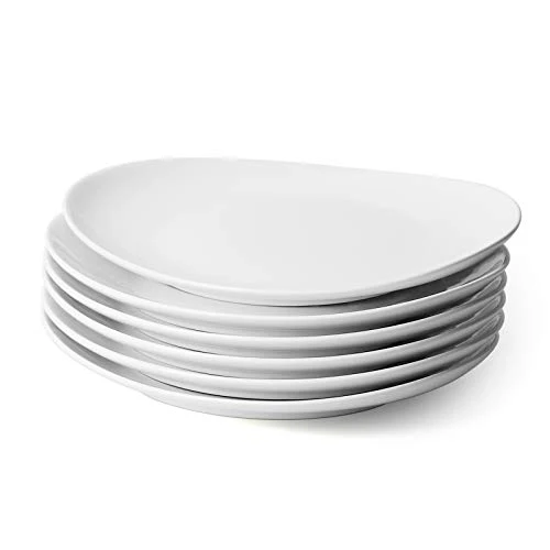 Selected Porcelain 11 Inch Dinner Plates Set of 6 6 Count Premium Material