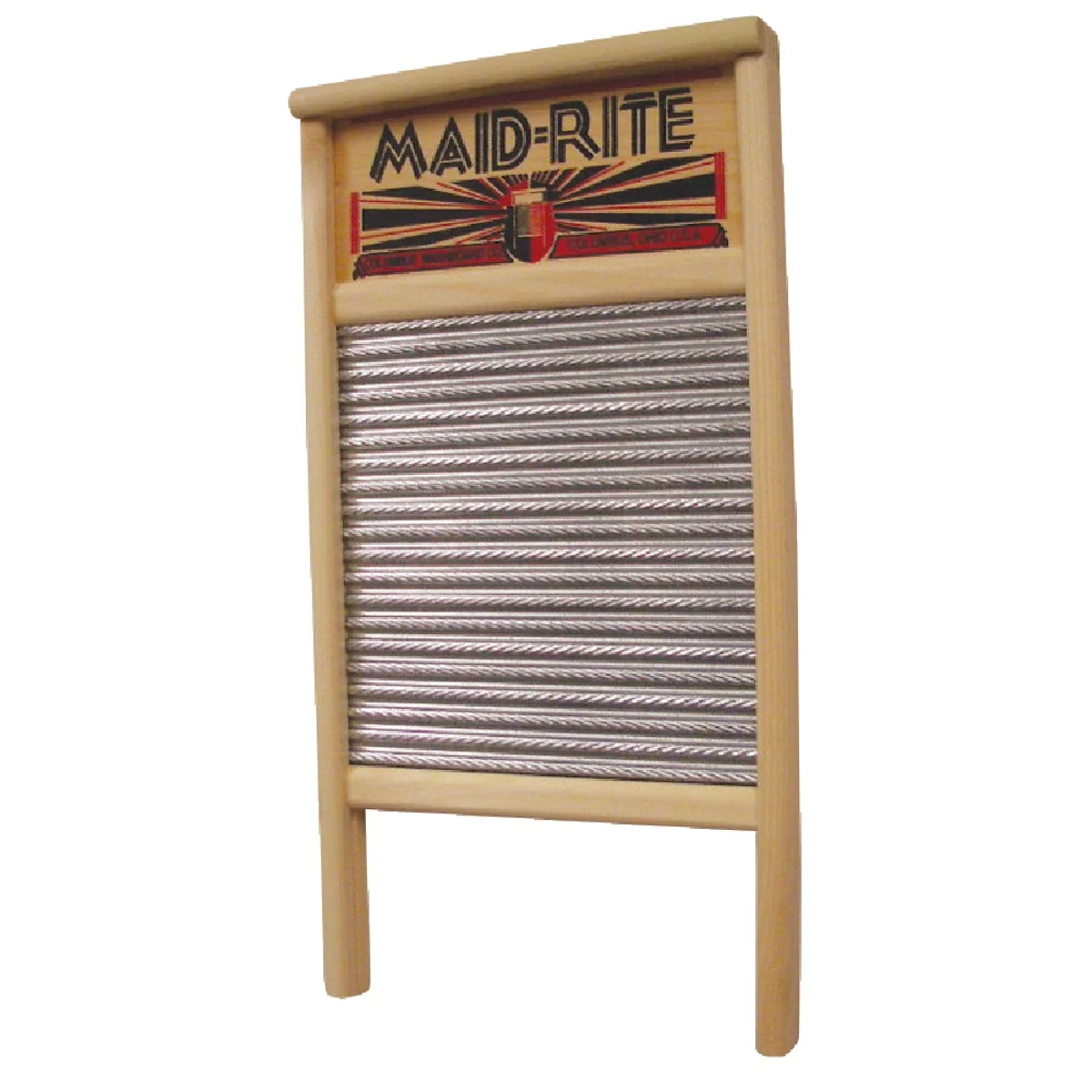 Official Columbus Maid-Rite 12-7 16 In. x 23-3 4 In. Family Size Washboard Dependable