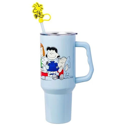 Practical Peanuts Gang Stainless Steel Tumbler Relaxed