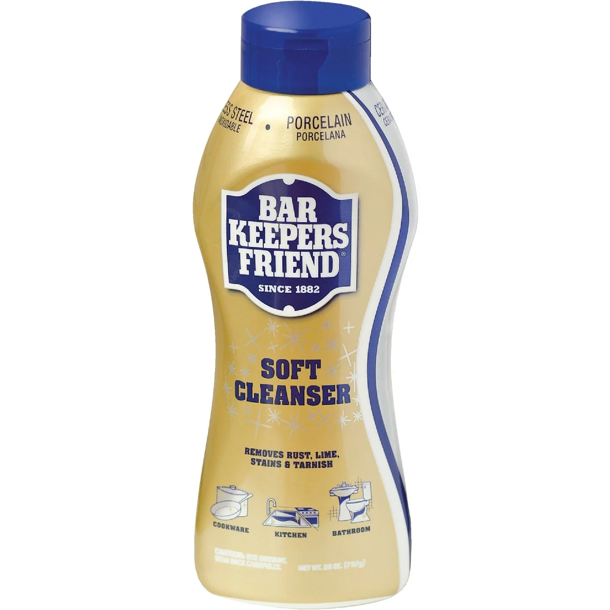 Classic Bar Keepers Friend 26 Oz. Liquid Lime And Rust Remover Authentic