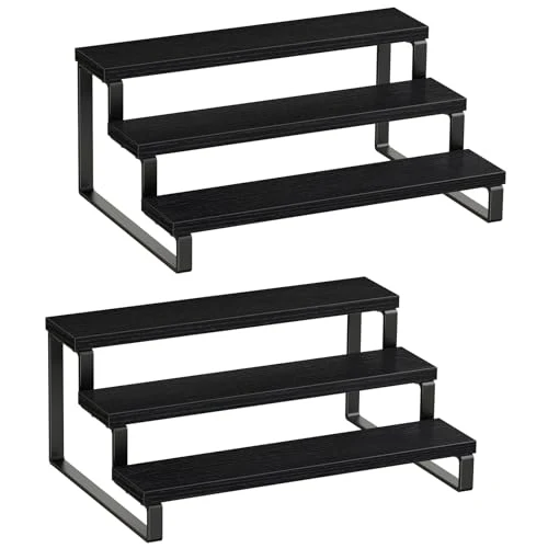 Modern 3 Tier Spice Rack 2 Count Natural