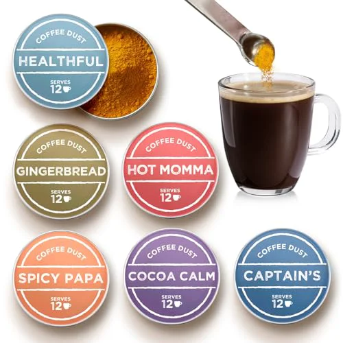 Outstanding Coffee Dust Flavoring Powder Sampler 72 Count Quality