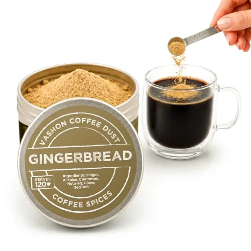 Powerful Coffee Dust Gingerbread Flavoring Powder 2 Ounce Smart
