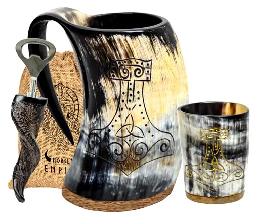 Lightweight Viking OX Horn Mug Effective