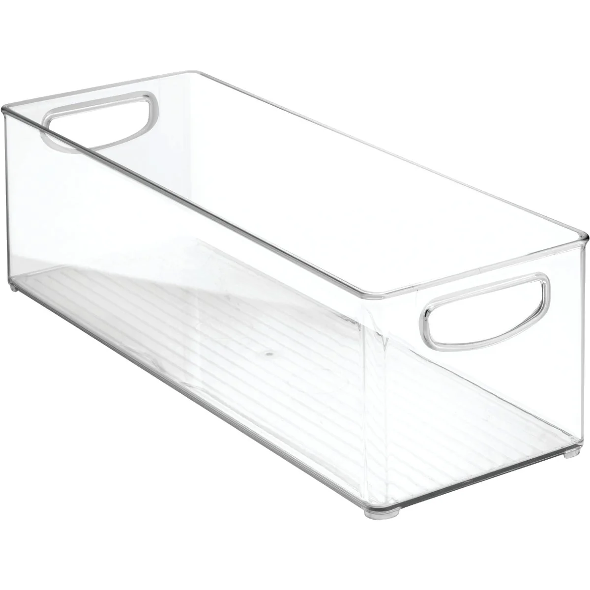 Elegant InterDesign 6 In. W. x 16 In. D. x 5 In. H. Clear Kitchen Bin Smooth