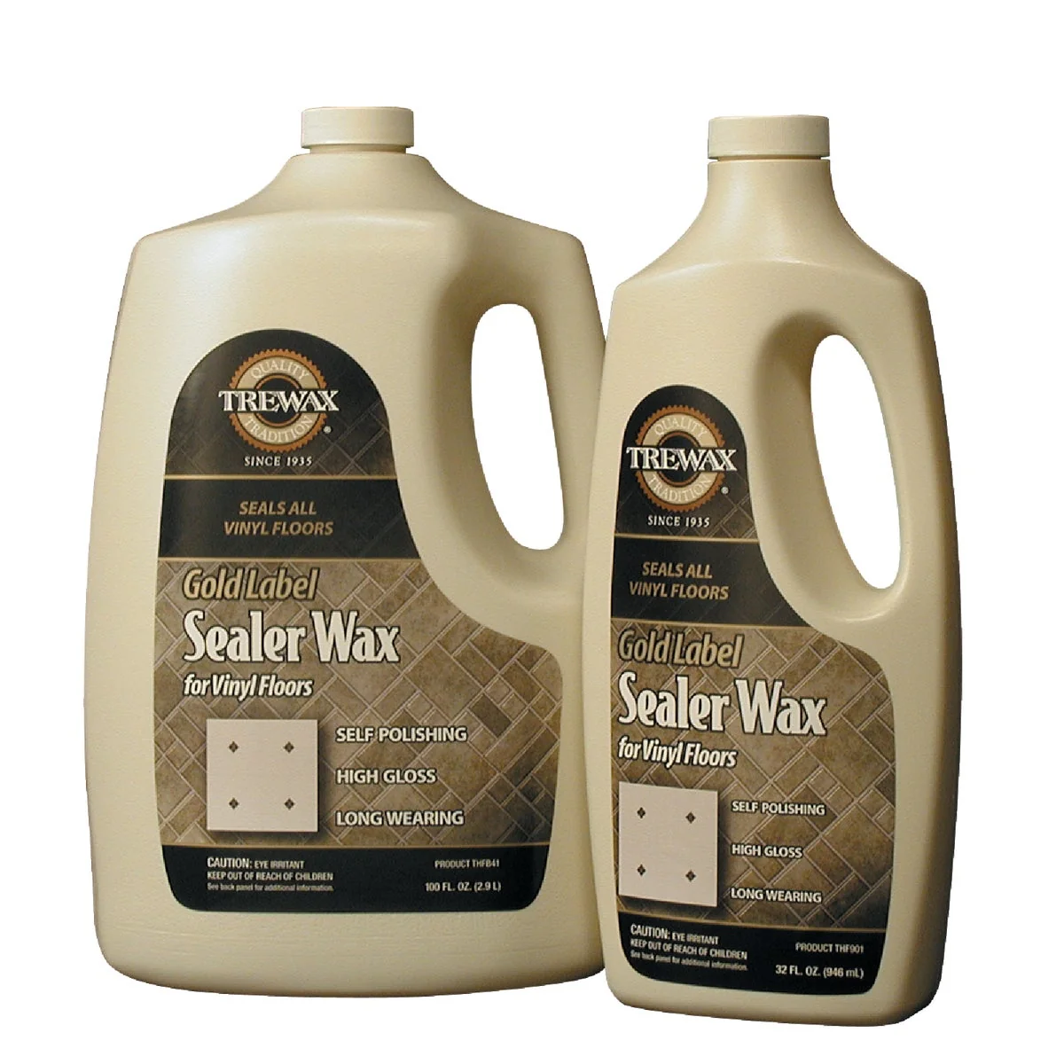 Long-Lasting Trewax 32 Oz. Gold Label Sealer Floor Wax Elegant