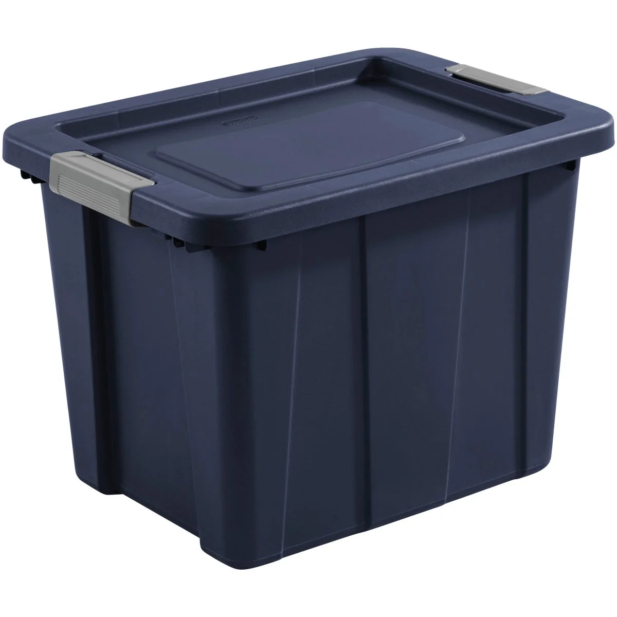 Top-Quality Sterilite Tuff1 18 Gal. Dark Indigo Latching Tote with Titanium Latches Dependable