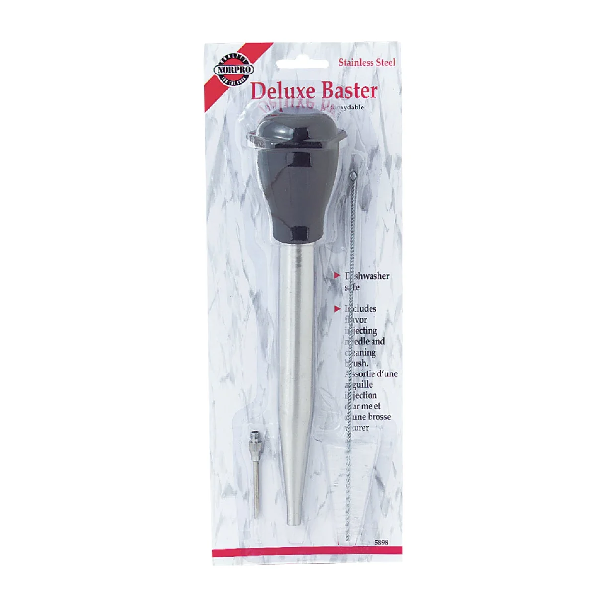 Premium Material Norpro 11 In. Stainless Steel Baster Enhanced