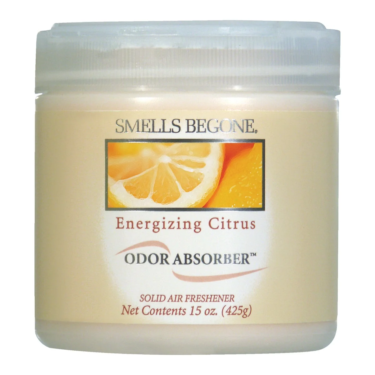Sophisticated Smells Begone 15 Oz. Energizing Citrus Solid Air Freshener Stylish